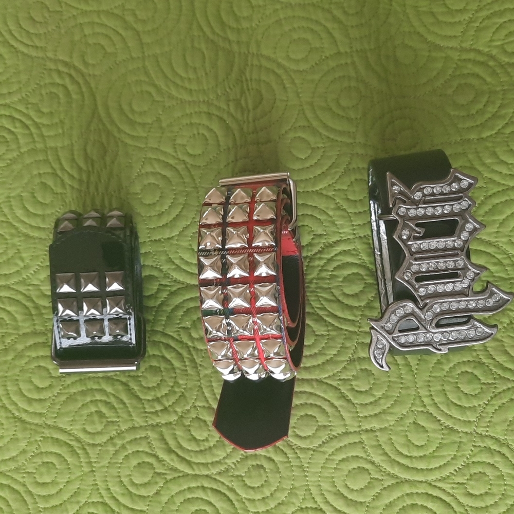 3 Belts (New)